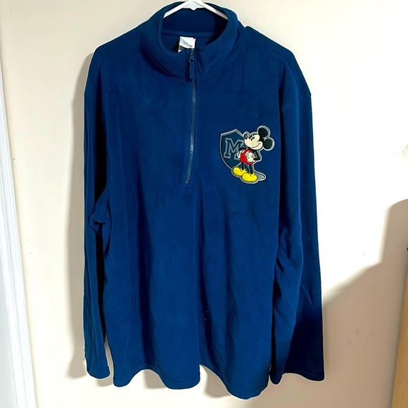 Vintage Mickey Mouse Fleece XXL - Picture 1 of 4
